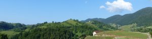 mountain meadows in Magura, Romania
