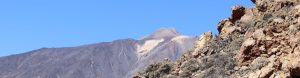 views of the volcano at El Teide, Tenerife